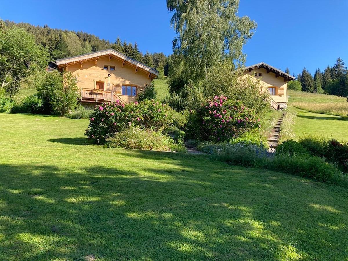 Chalets Savoie Les Chalets D'Heidi Notre-Dame-de-Bellecombe Exterior foto